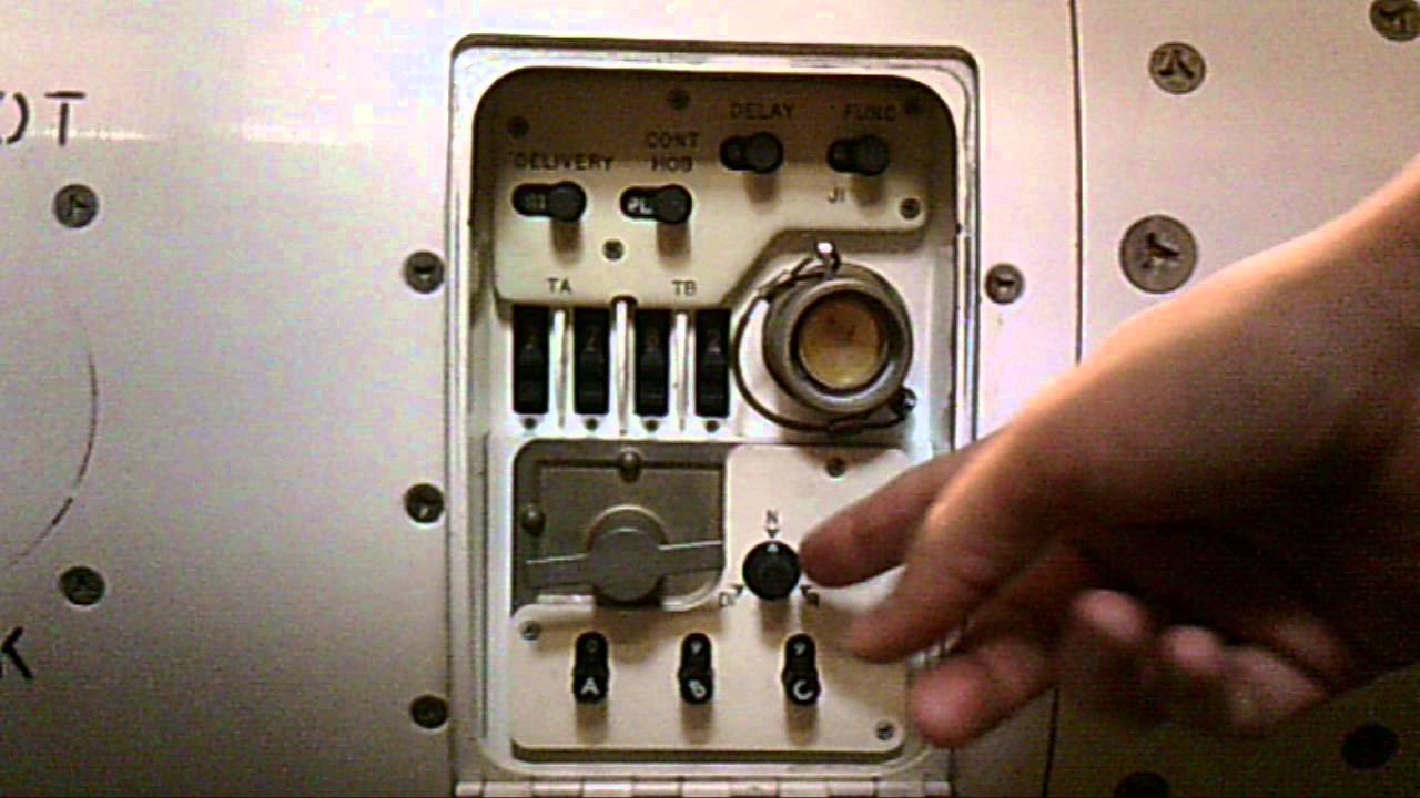 B83 Nuclear Weapon Control Panel