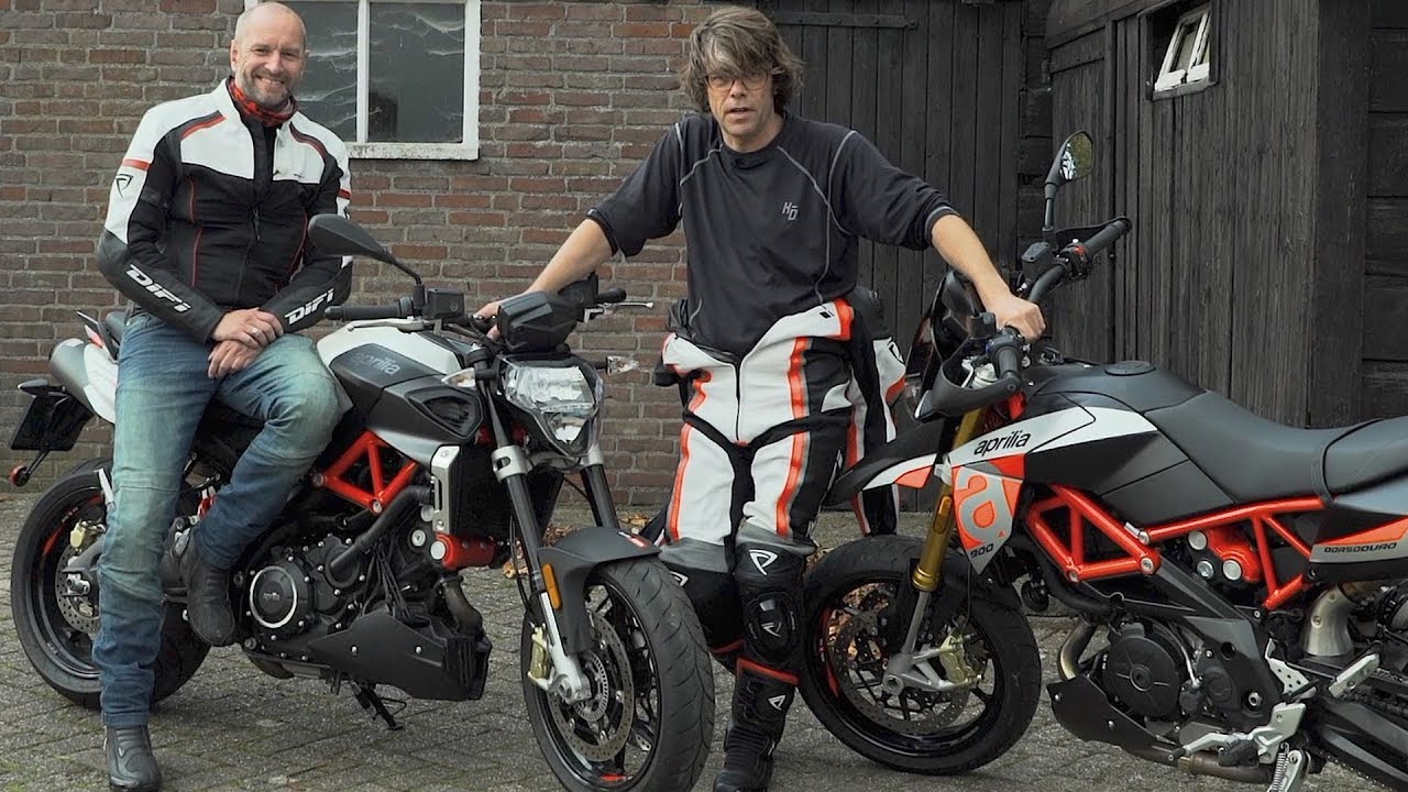 Aprilia Shiver 900 & Dorsoduro 900 - motortest MotoMe