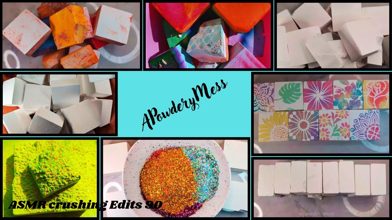 A powdery Mess Compilation | Gym Chalk Asmr | Gym Chalk Edits | Oddly Satisfying