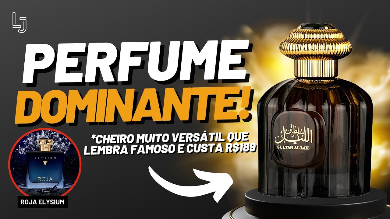 ESSE PERFUME ÁRABE VEIO PARA DOMINAR O MERCADO! LEMBRA O MITO ROJA ELYSIUM E CUSTA R$189!