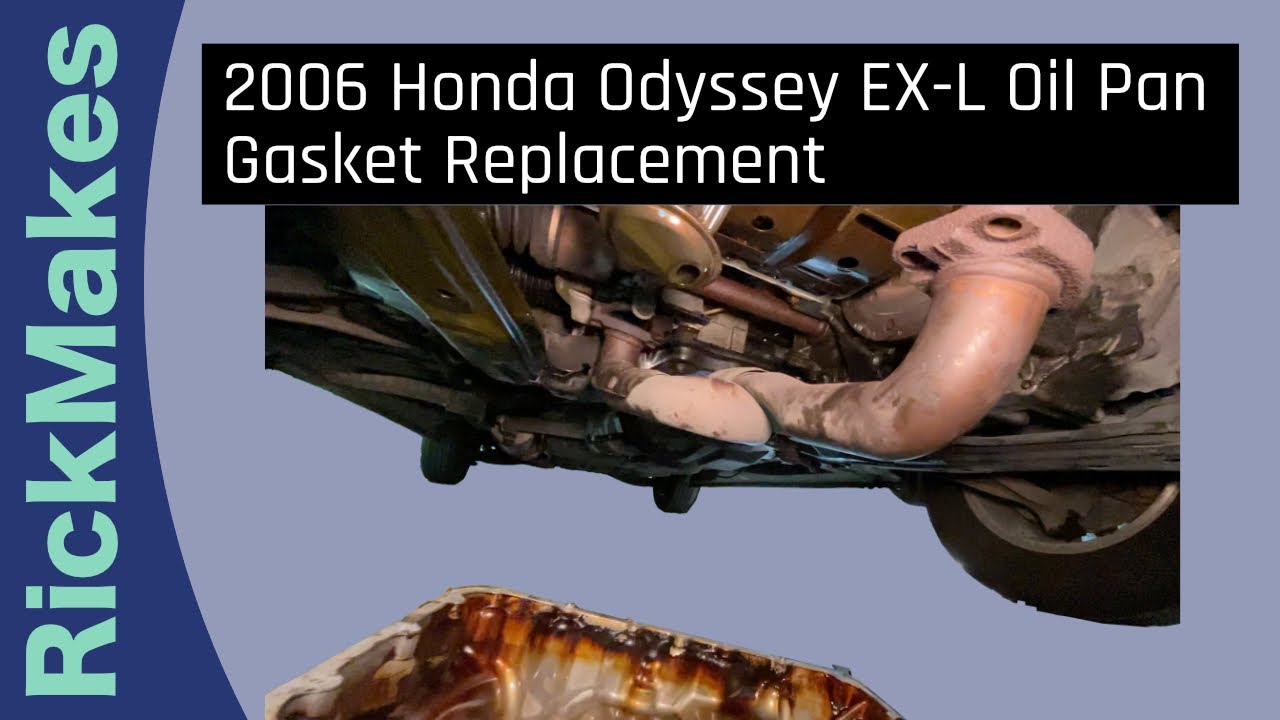 Замена прокладки масляного поддона Honda Odyssey EX-L 2006 года