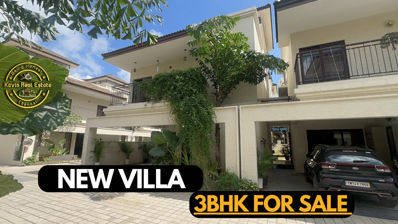 ID 2493 - New Villa for Sale in Gated Community || Pallikaranai||3BHK||Northfacing ||
