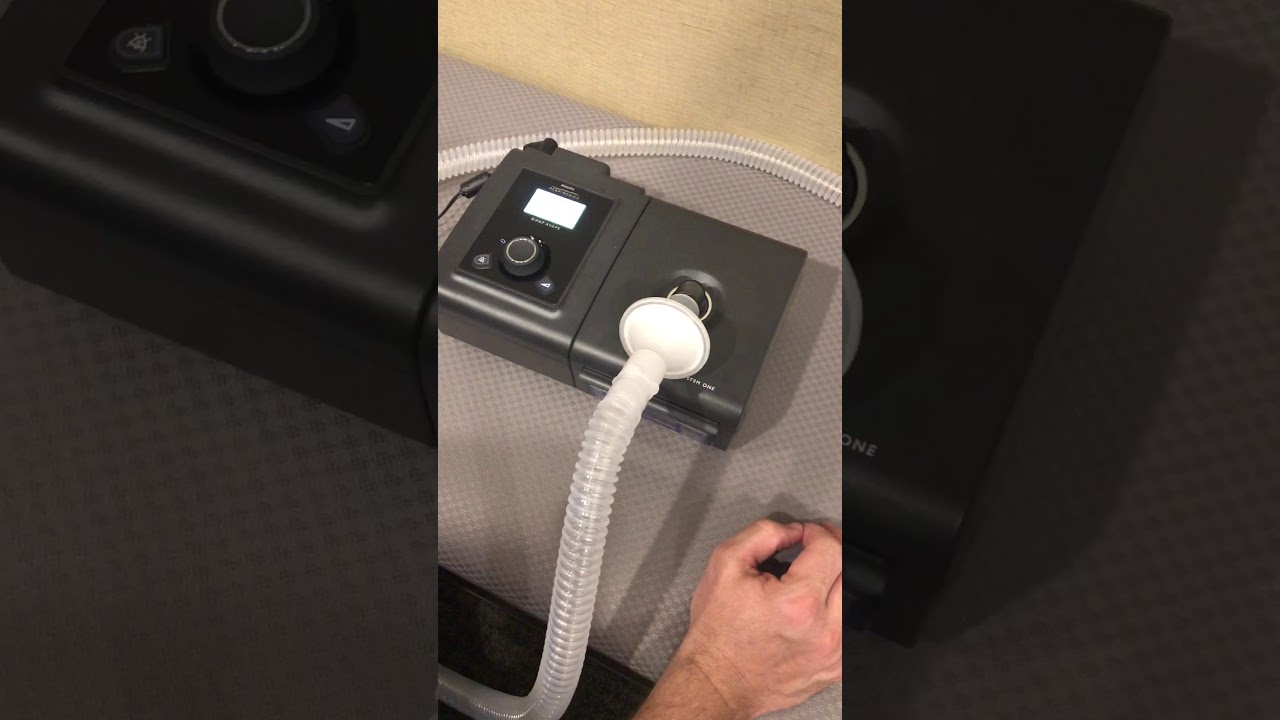 Invasive Ventilation Setup with Passive Circuit - Philips BiPAP AVAPS