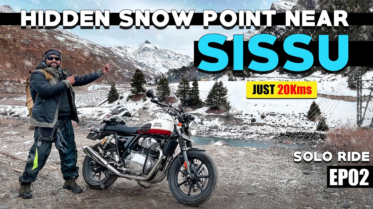 Hidden Snow Point near Sissu (EP 02) Solo ride