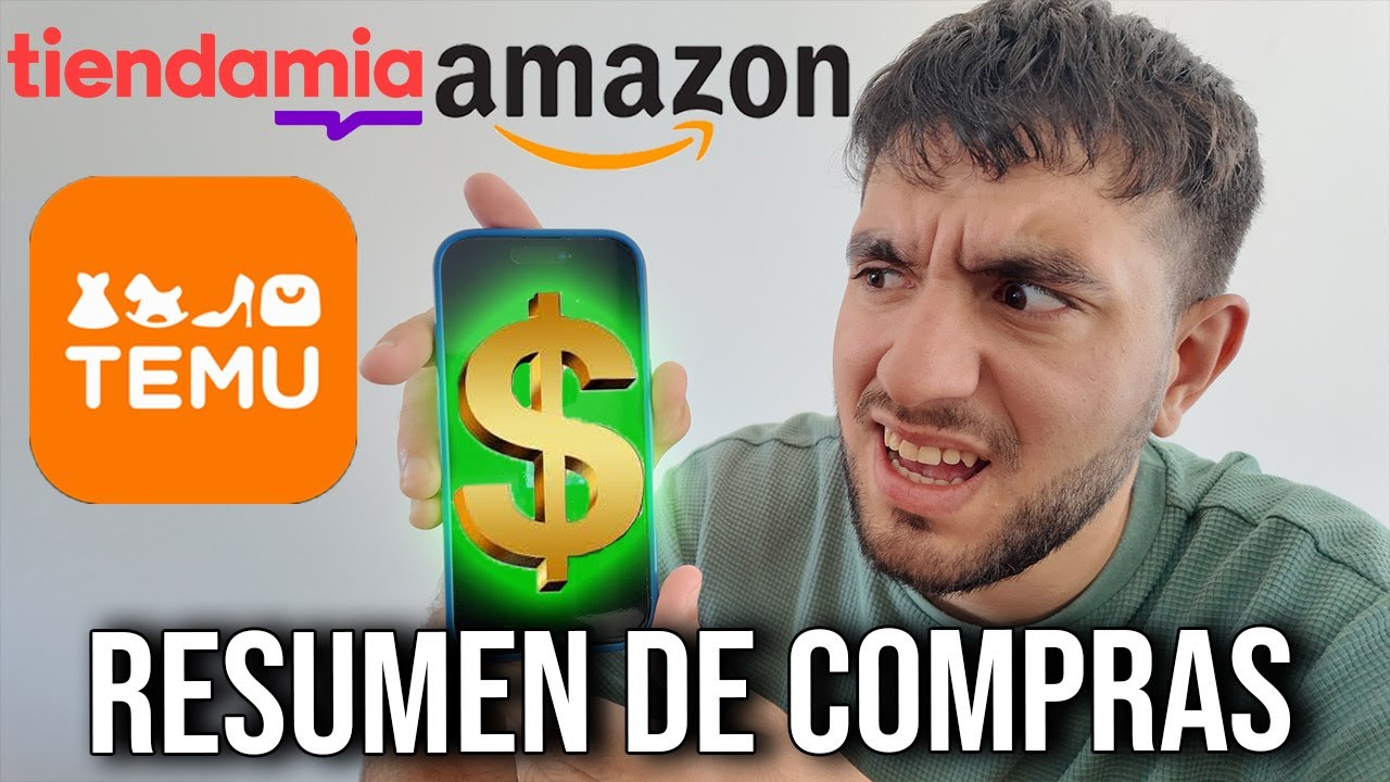 RESUMEN de HAUL de COMPRAS del 2025 [TIENDAMIA, TEMU, AMAZON]