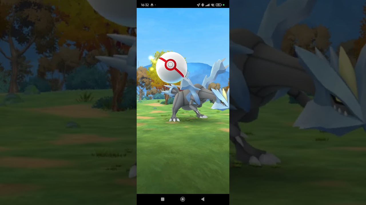 Kyurem se me escapa en una incursion de Pokémon Go