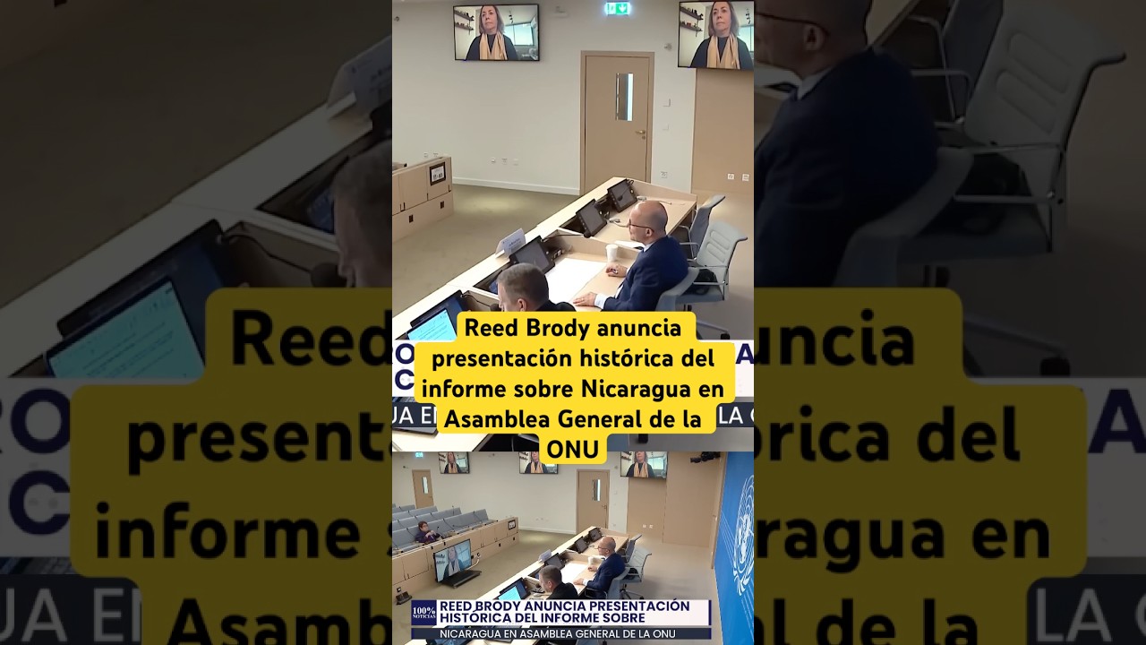 Reed Brody anuncia presentación histórica del informe sobre Nicaragua en Asamblea General de la ONU