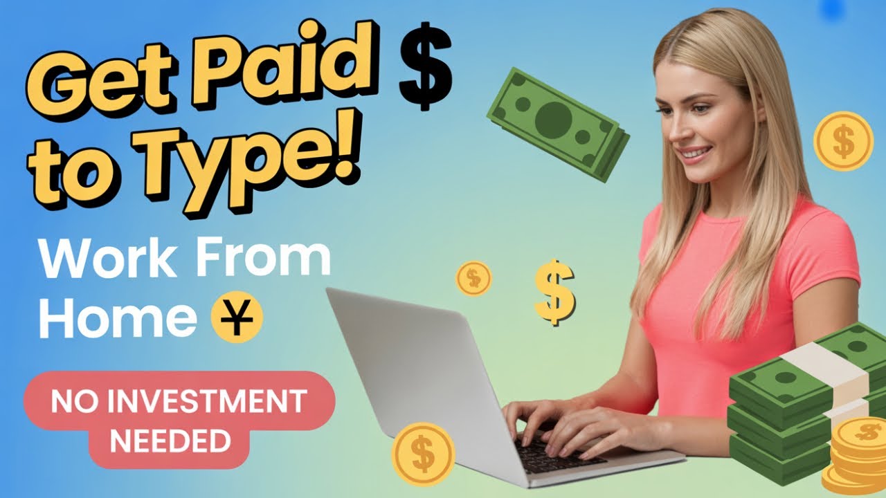 Get Paid to Type! Best Online Typing Jobs from Home (No Investment)