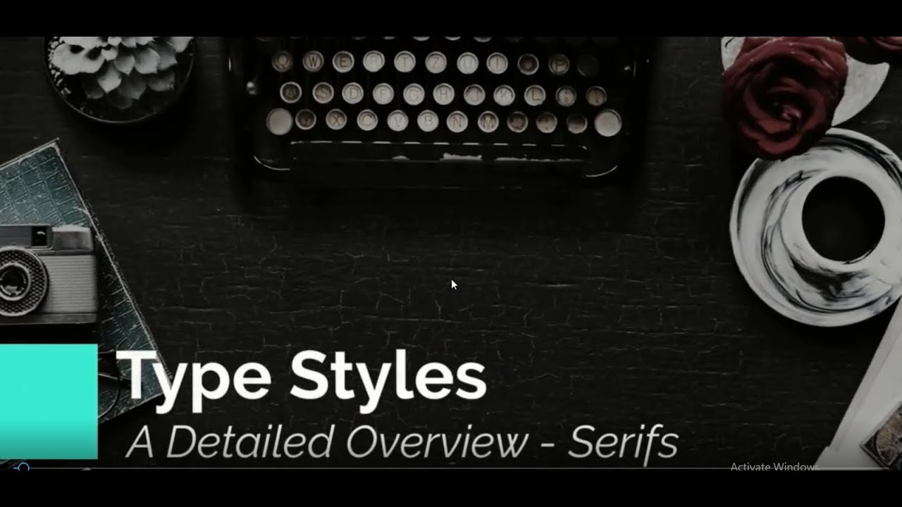 Detailed Review and History of Serif Fonts