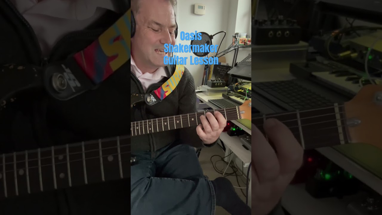 Oasis Shakermaker Guitar Lesson 