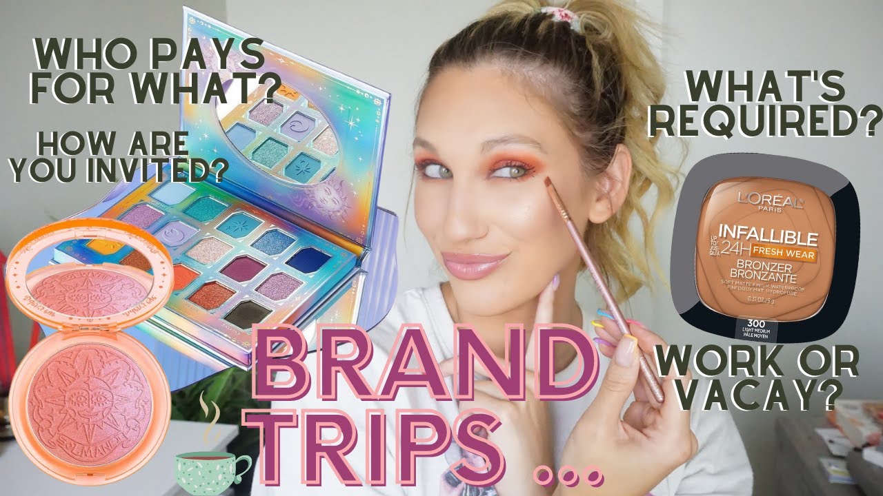 ANSWERING YOUR QUESTIONS ON BRAND TRIPS // CHATTY GRWM