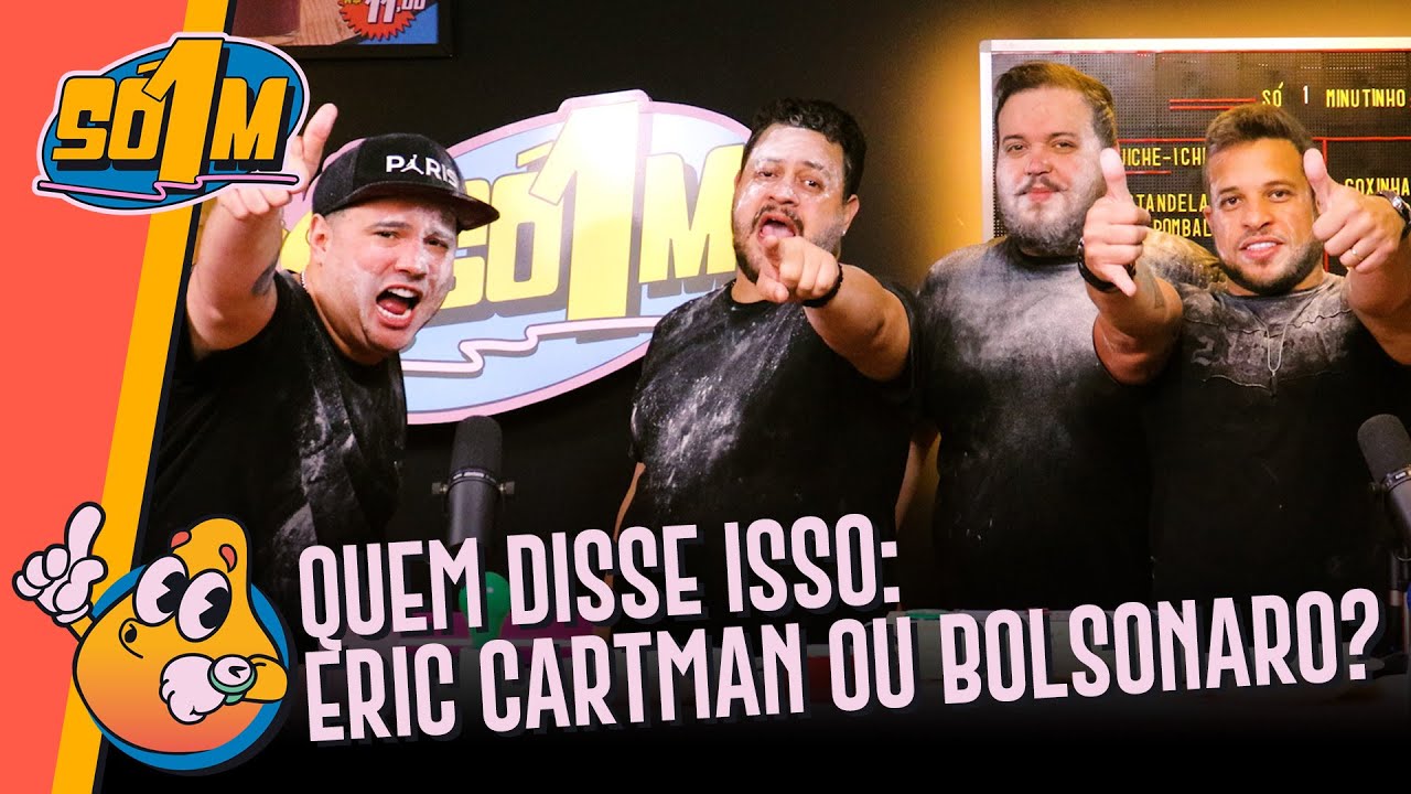 QUEM DISSE ISSO OU SOLADA NA CARA com Fl&aacute;vio Andradde e Jhonny Drumond  | S&oacute; 1 Minutinho