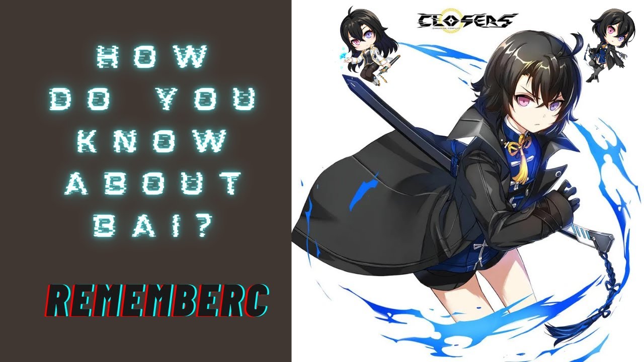 [Closers/클로저스] 파이 얼마나 알고있어요?/How do you know about Bai?