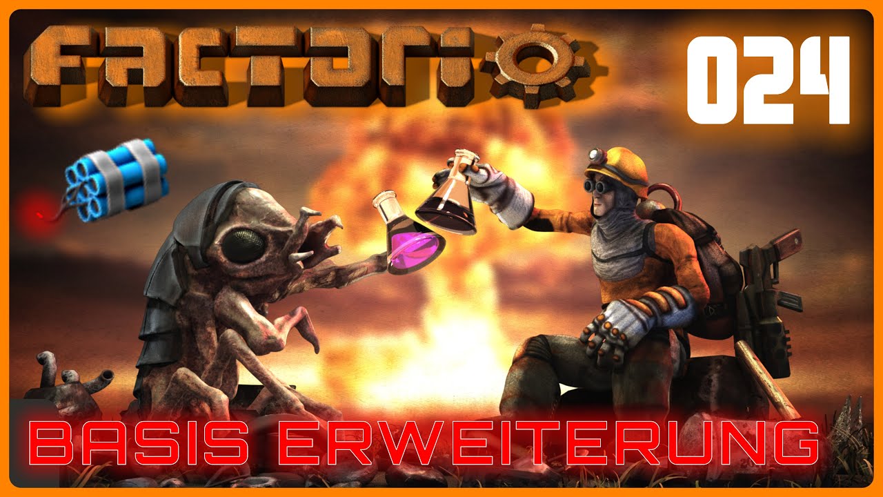 Factorio deutsch - Basis Erweiterung & Sprengstoff produktion - FOLGE #024 Anfänger Guide, 2023.