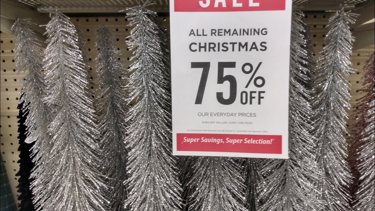 HOBBY LOBBY SALE/75% OFF/AFTER CHRISTMAS SALE