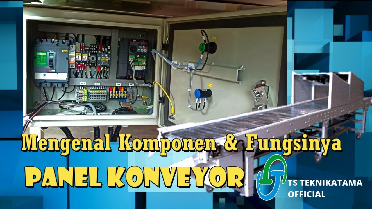 Mengenal Komponen Panel dan Fungsinya I Panel Konveyor - Panel inverter ⚡ PART #1