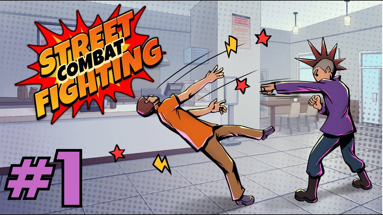 Street Combat Fighting Gameplay Part 1