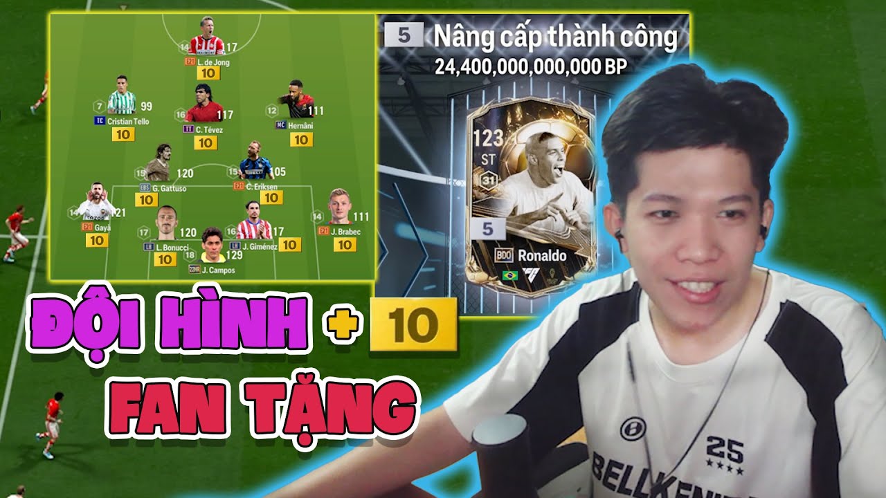 (FC ONLINE) HOÀN THÀNH TEAM +10 DO FAN TẶNG - VÀ KÈO ĐẬP HỘ RÔ BÉO BDO HỒI HỘP CĂNG THẲNG