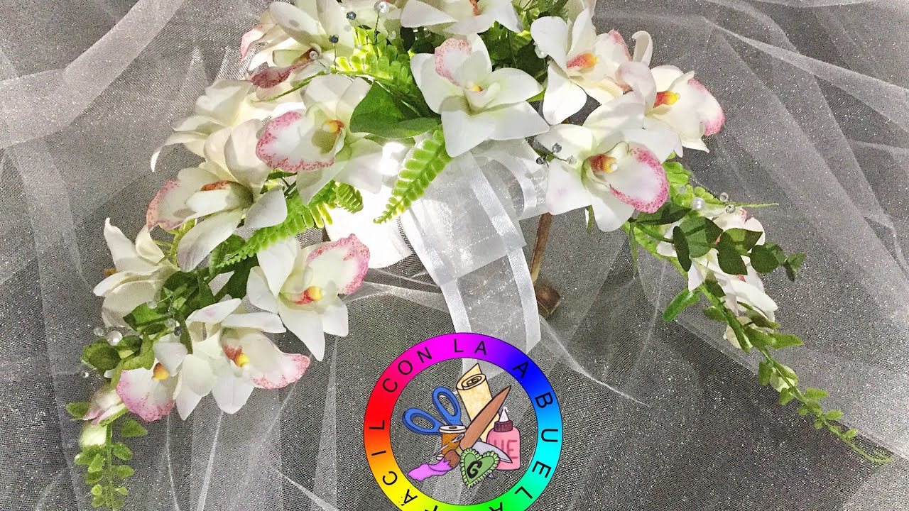 Ramo de Novia con orquídeas | Fácil con la Abuela