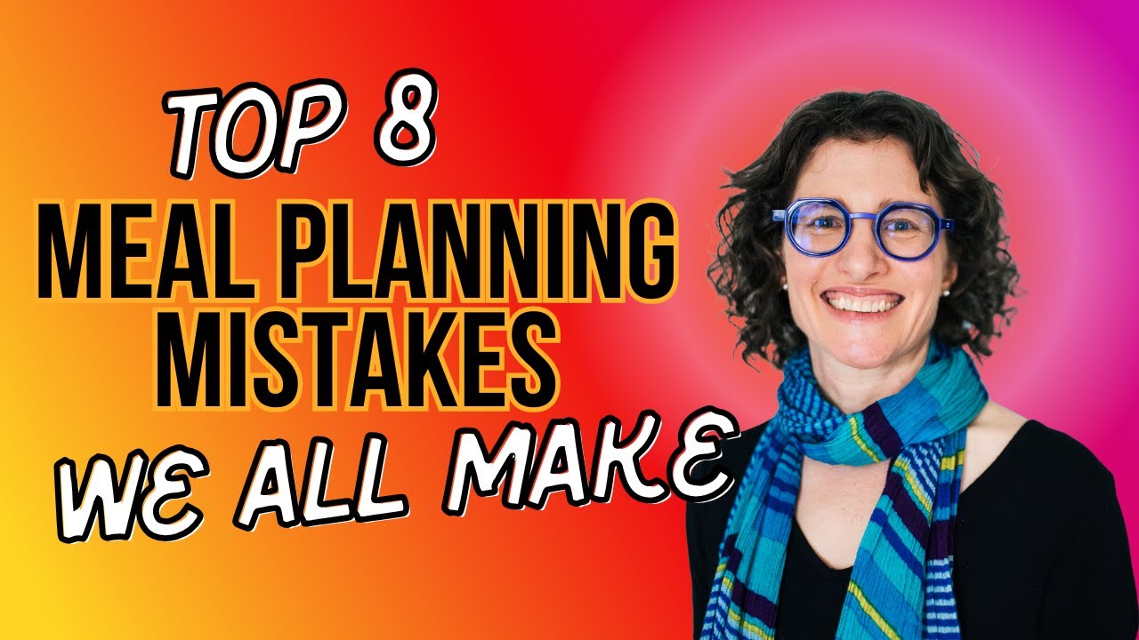 8 MISTAKES when planning PLANT-BASED meals