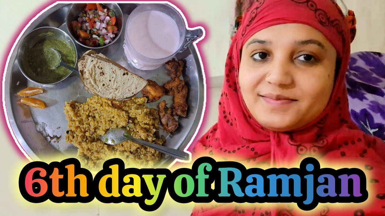 6th Roje par bnaya jhatpat pulao❤️ baccho ko pasand aaya?? #ramjan #roja 