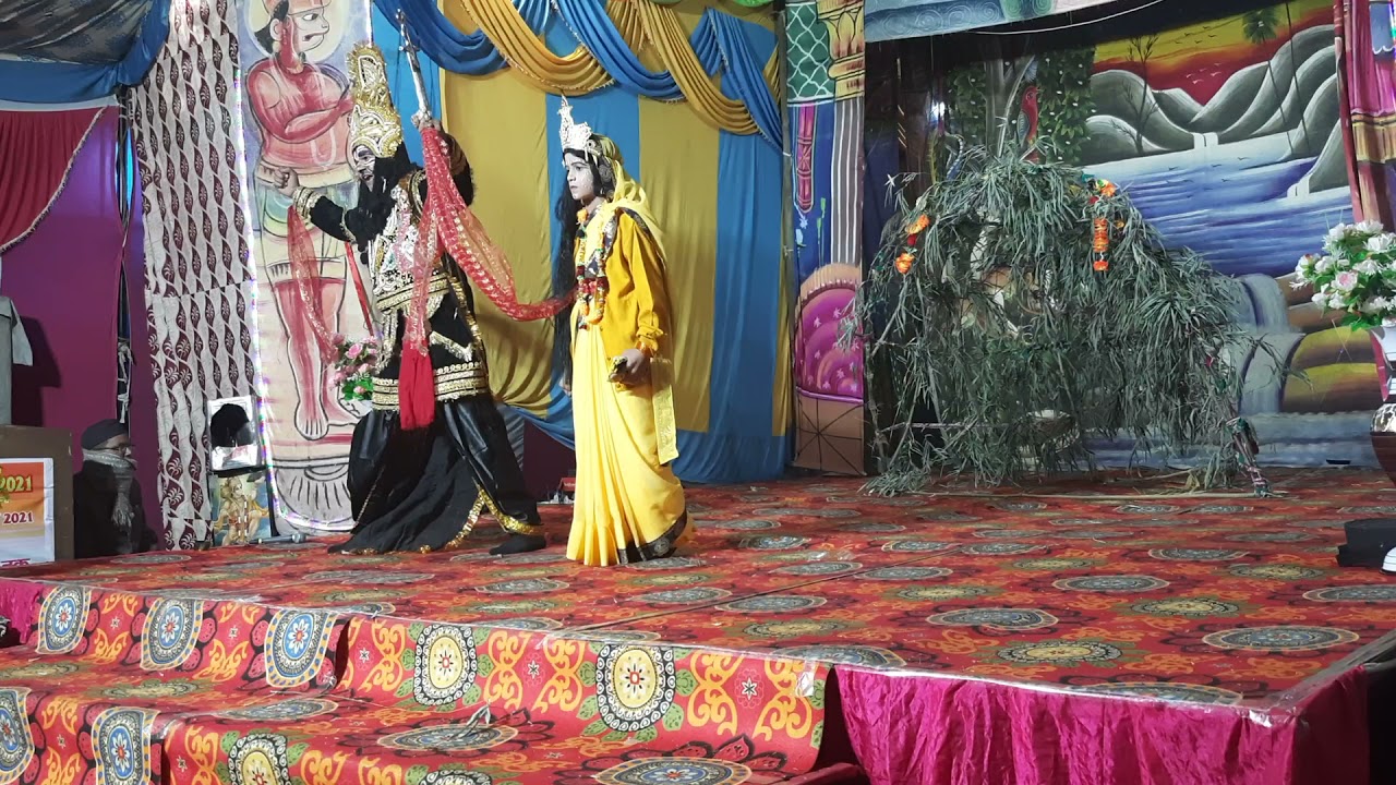 रावण सीता संवाद ।। चिपलघाट पौड़ी गढ़वाल रामलीला।।