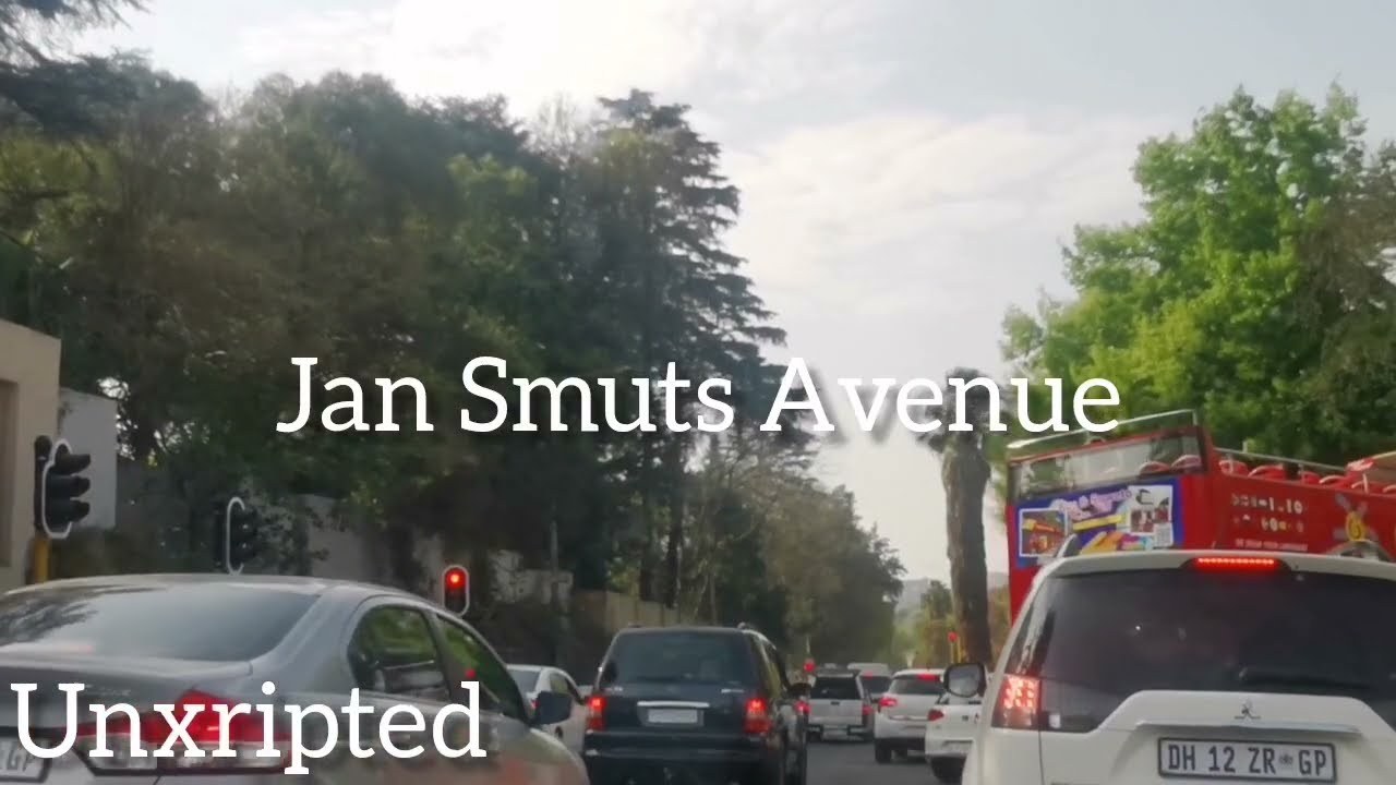 Jan Smuts Avenue is a major street in Johannesburg, South Africa 🇿🇦