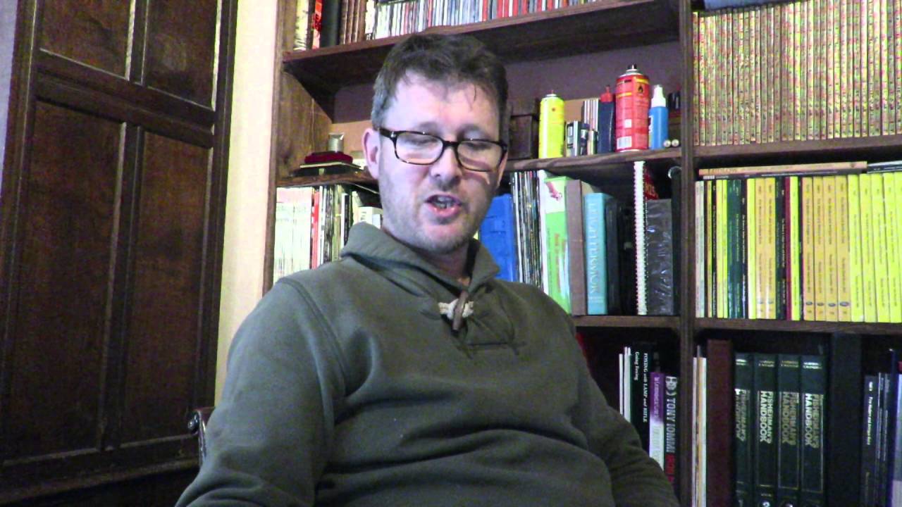 Diggory Hadoke reads his hate mail.
