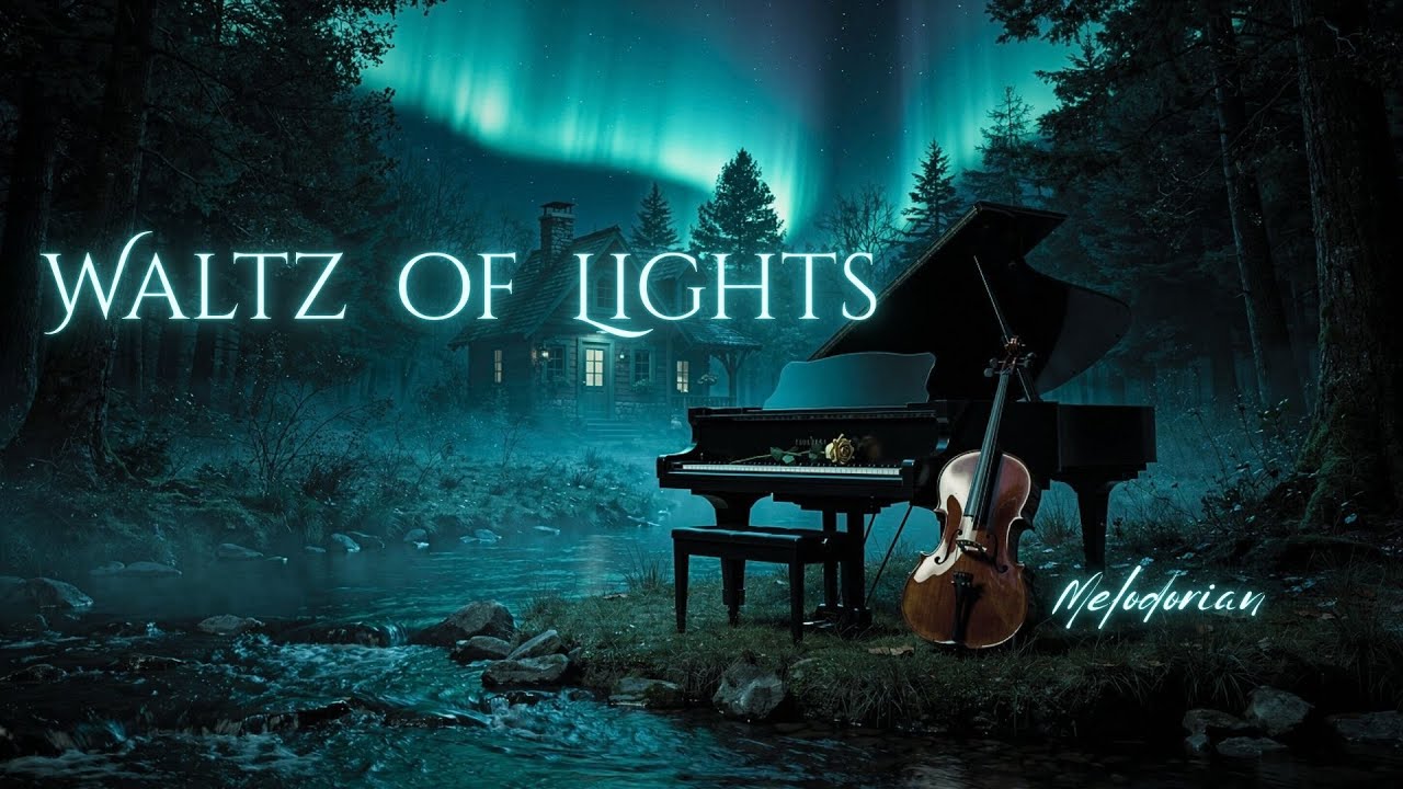 Emotional Cinematic Piano & Cello – Waltz of Lights | Winter Night Music