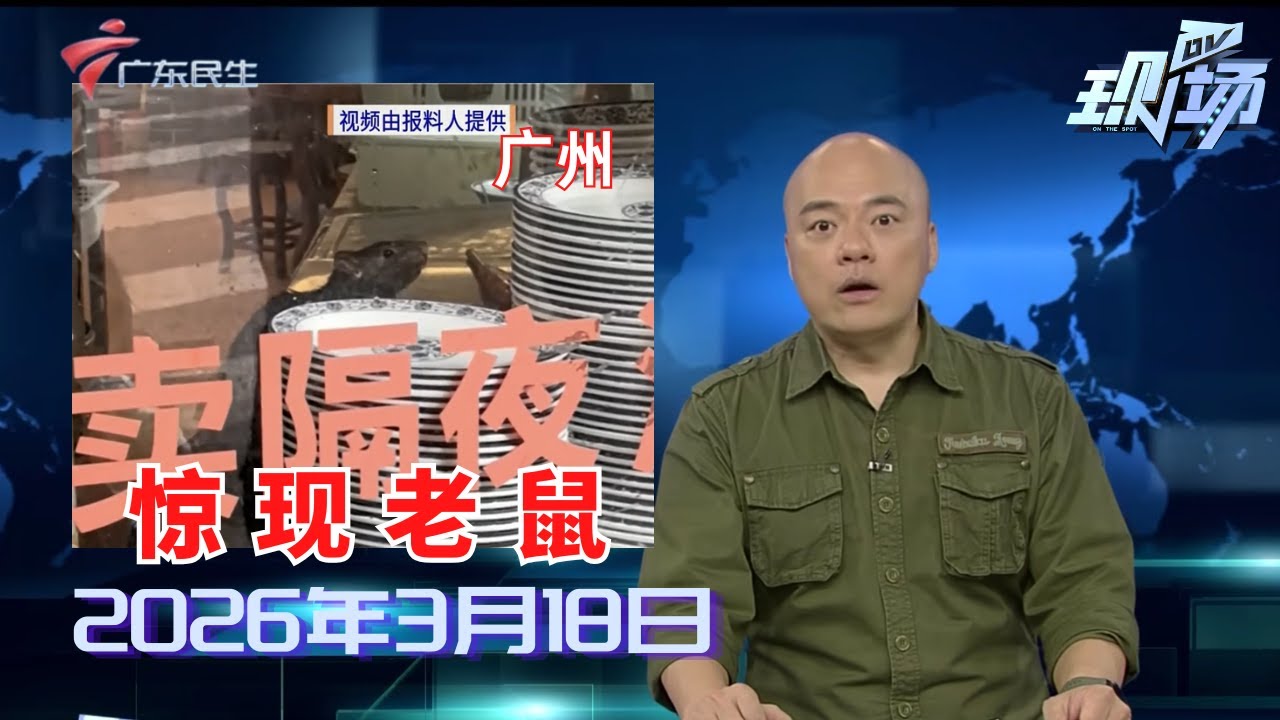【DV现场】街坊投诉：茶居厨房有老鼠在碗碟旁边乱窜|二房东每度电加收0.62元服务费 市监部门立案调查|三号线非高峰期番禺广场短线车被取消 广州地铁回应|20260318完整版 #粤语 #news