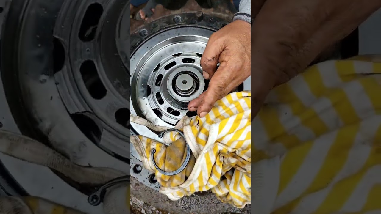 Disassemble of travel motor Volvo 210