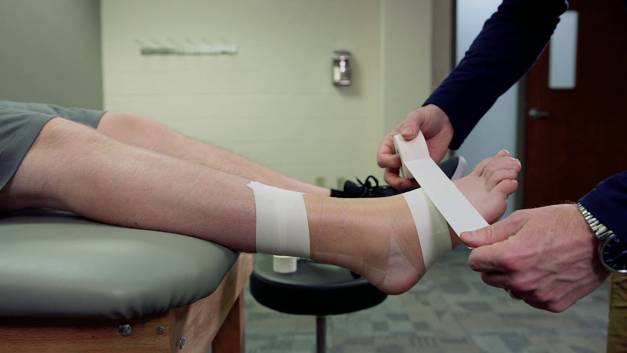 Achilles Tendon Taping Skills Video