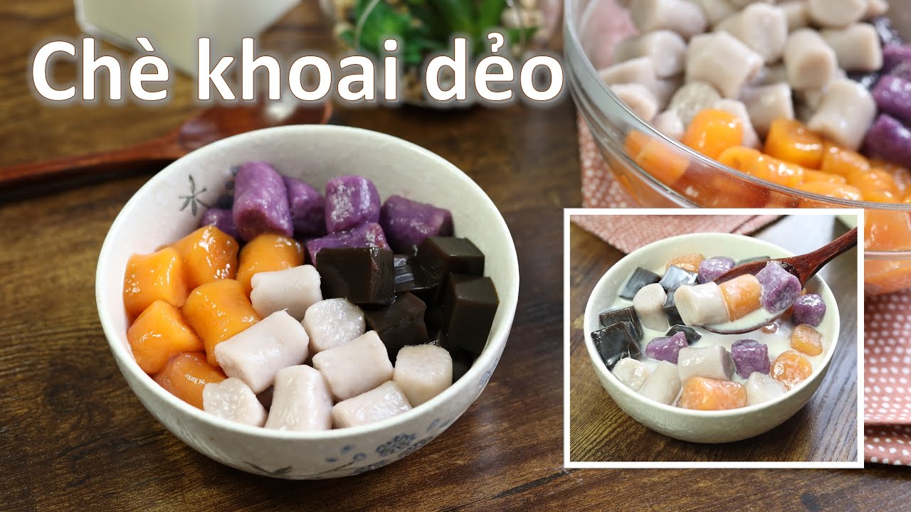 Ch&egrave; khoai dẻo nước cốt dừa #shorts #sukieskitchen #ch&egrave; #taroballs #chekhoaideo