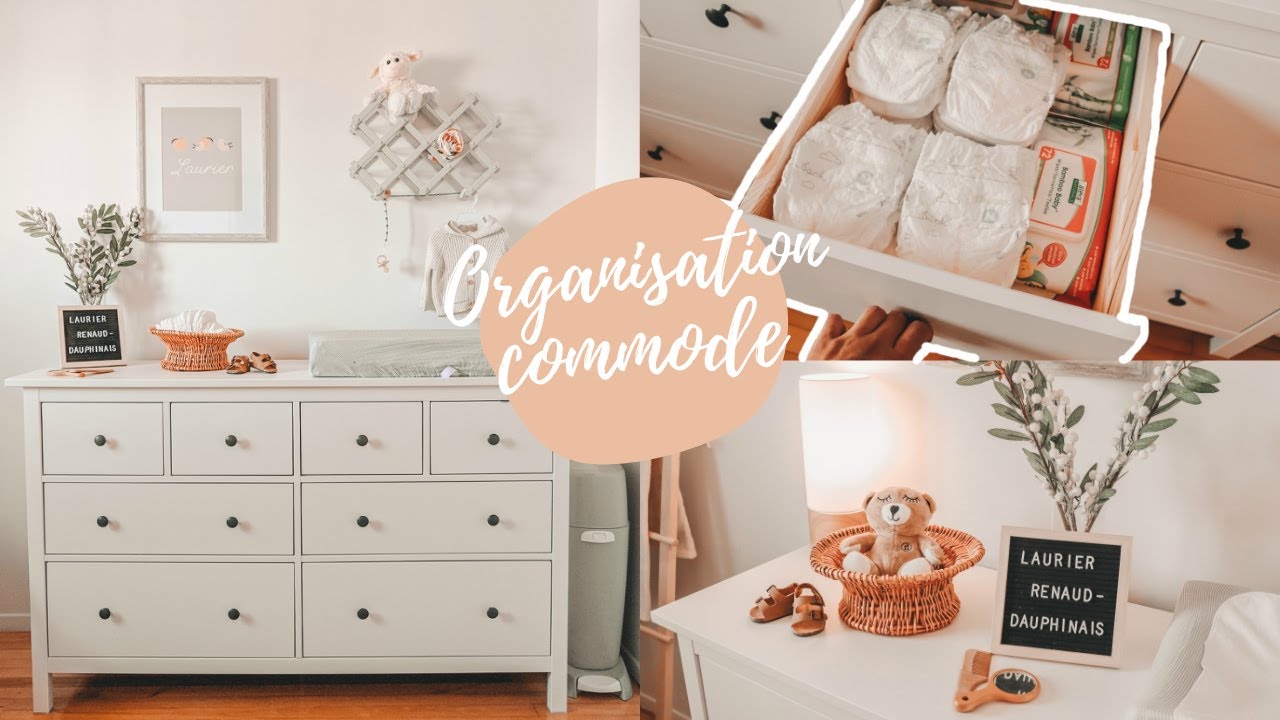 ORGANISATION COMMODE BÉBÉ 2020 // COMMODE IKEA