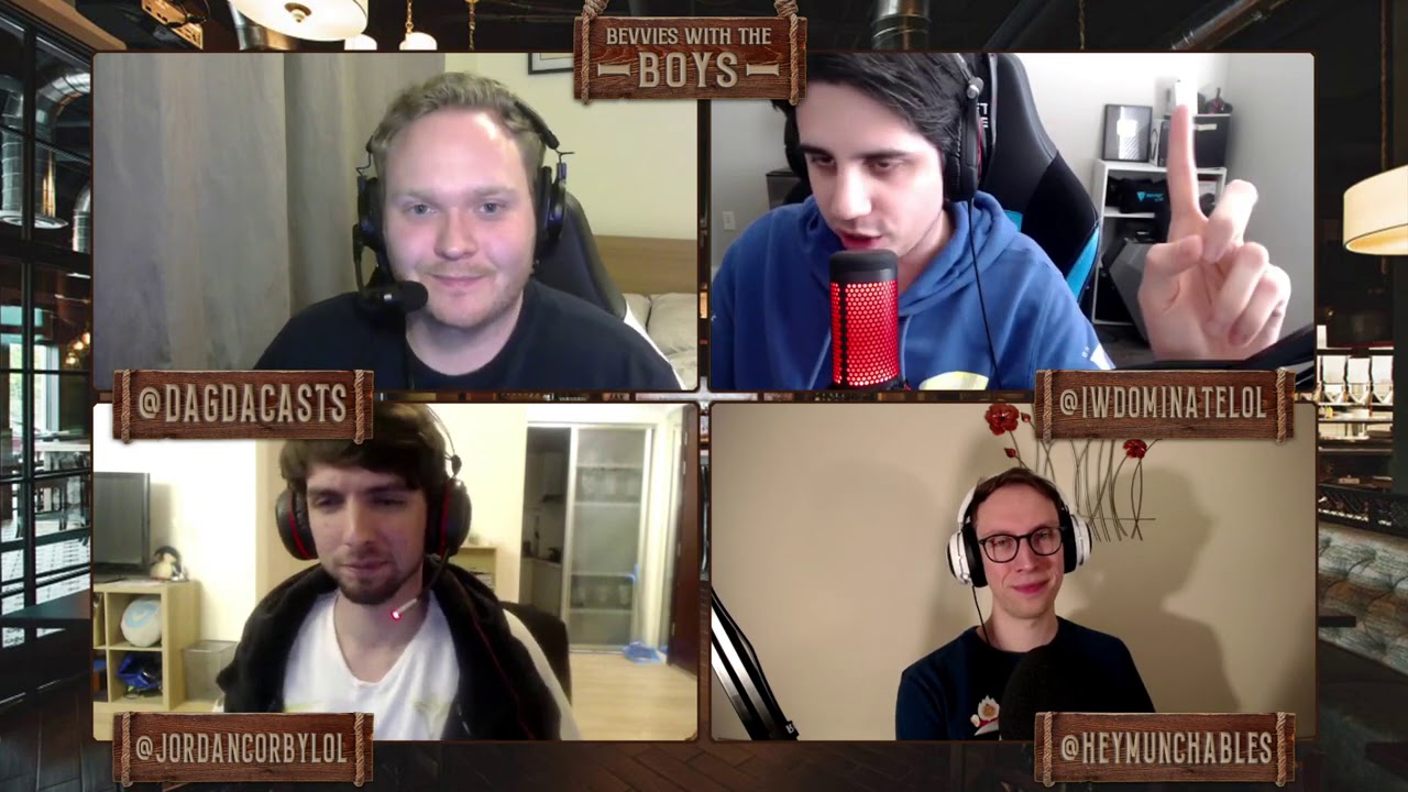 Bevvies with the Boys Ep4! w/ Dagda, IWDominate and Lyric!