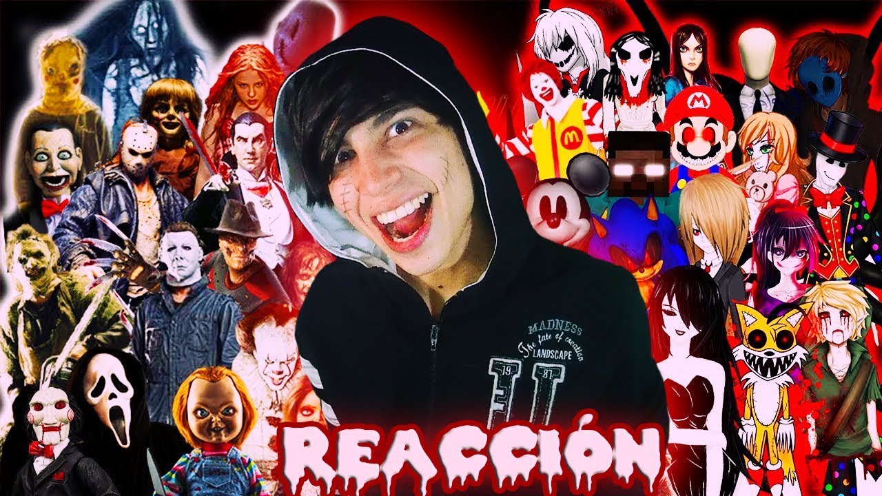 CREEPYPASTAS VS. PELICULAS DE TERROR. 20 vs.20 (VÍDEO REACCIÓN)