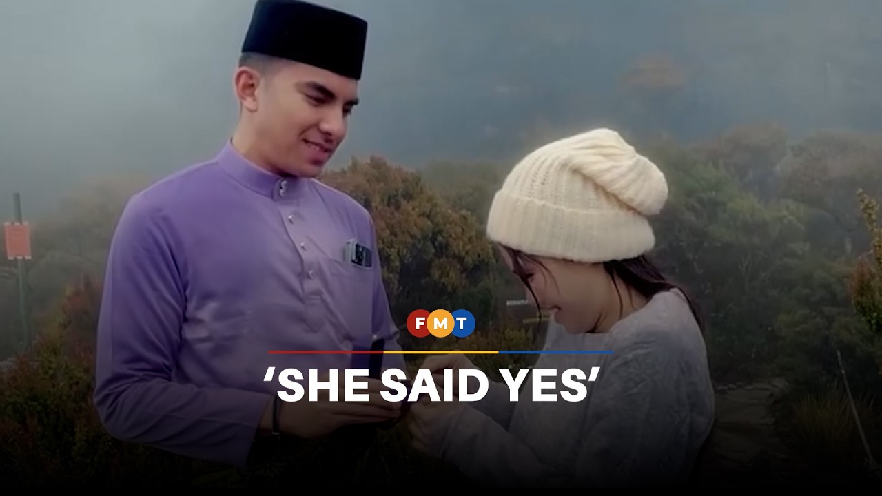 &lsquo;She said yes&rsquo;: Syed Saddiq announces engagement with Bella