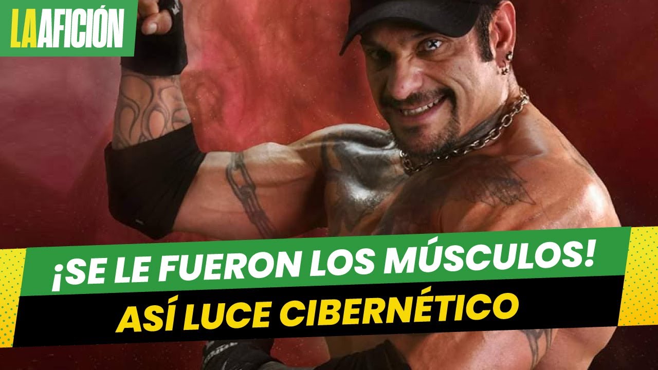 &iexcl;Se le fueron los m&uacute;sculos! Cibern&eacute;tico y su mermado cambio f&iacute;sico; reapareci&oacute; en TV