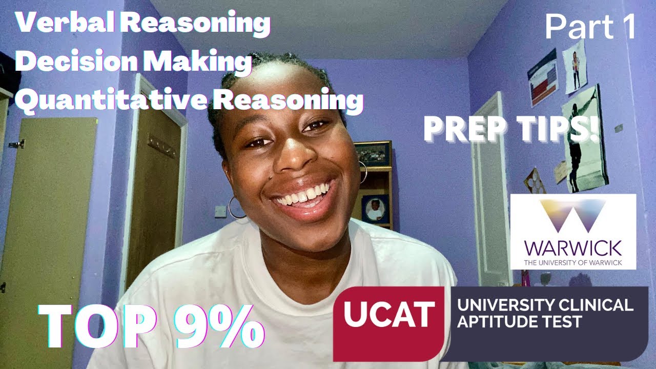 HOW I SCORED IN THE TOP 9% IN THE UCAT - Part 1 | UCAT Guide + Preparation tips + VR + DM + QR