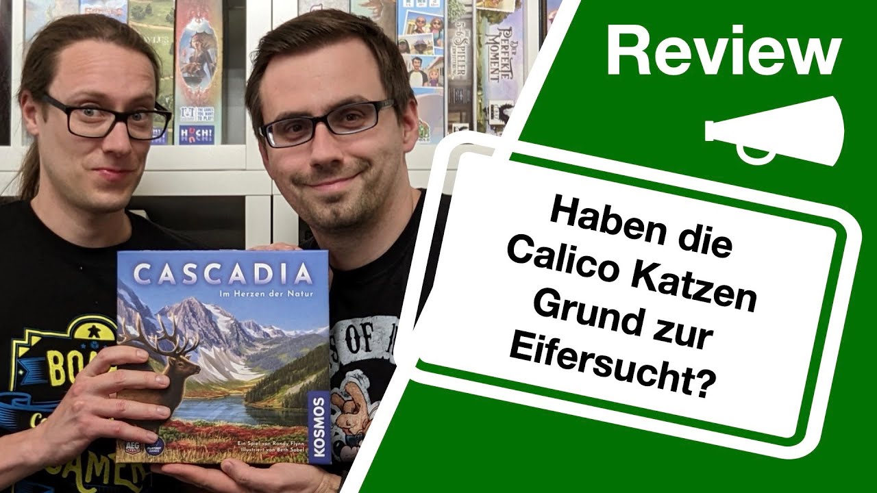 #Review - Cascadia (Kosmos 2022) | Familienspiel in der Natur
