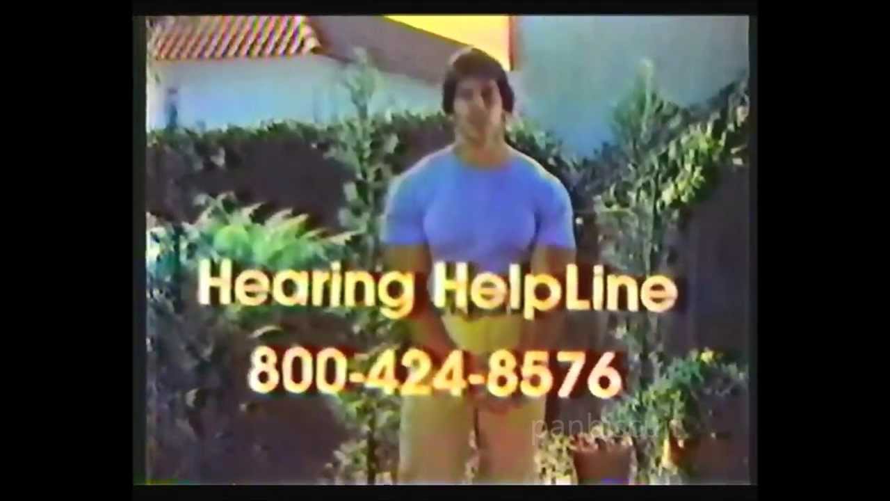 Hearing HelpLine with Lou Ferrigno PSA (1981)