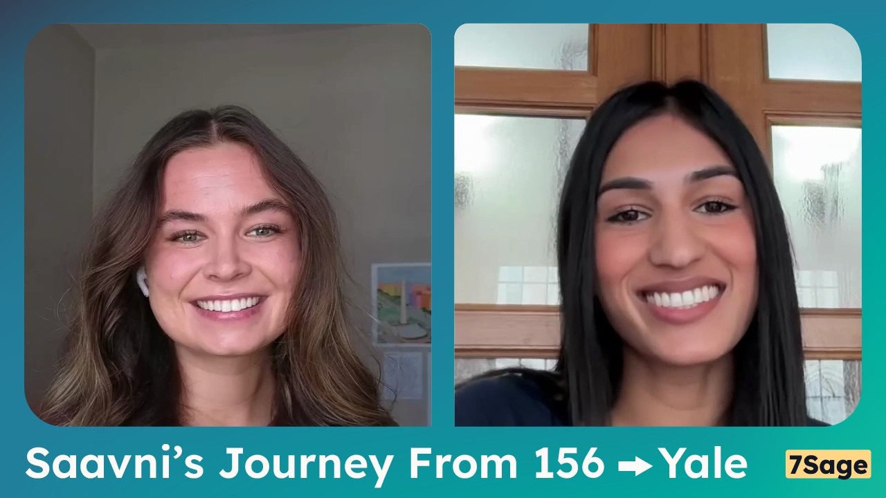 156 to Yale: Saavni's LSAT Journey | 7Sage Pod
