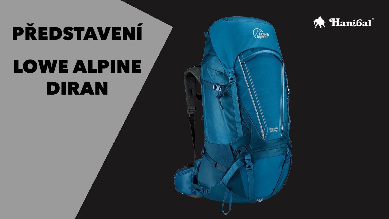 Představen&iacute; Lowe Alpine Diran | Hanibal.cz