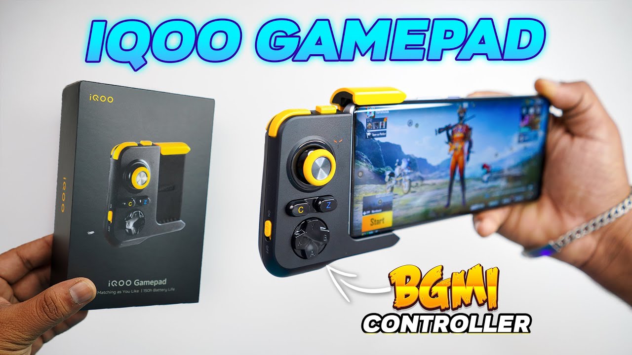 iQOO Gamepad - Best Triggers For Pubg Mobile / BGMI 🔥