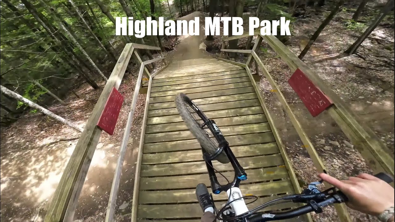 First Bike Park Day of The Season!!! (Highland MTB Park 2025)