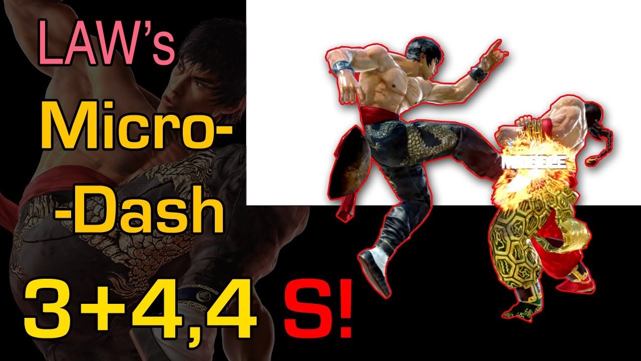 Law's Microdash 3+4,4 | TEKKEN 7