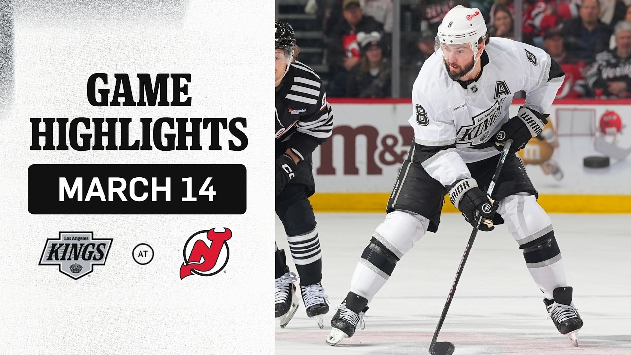 ОСНОВНЫЕ МОМЕНТЫ: «Лос-Анджелес Кингз» — «Нью-Джерси Девилз» | 14.03.2026