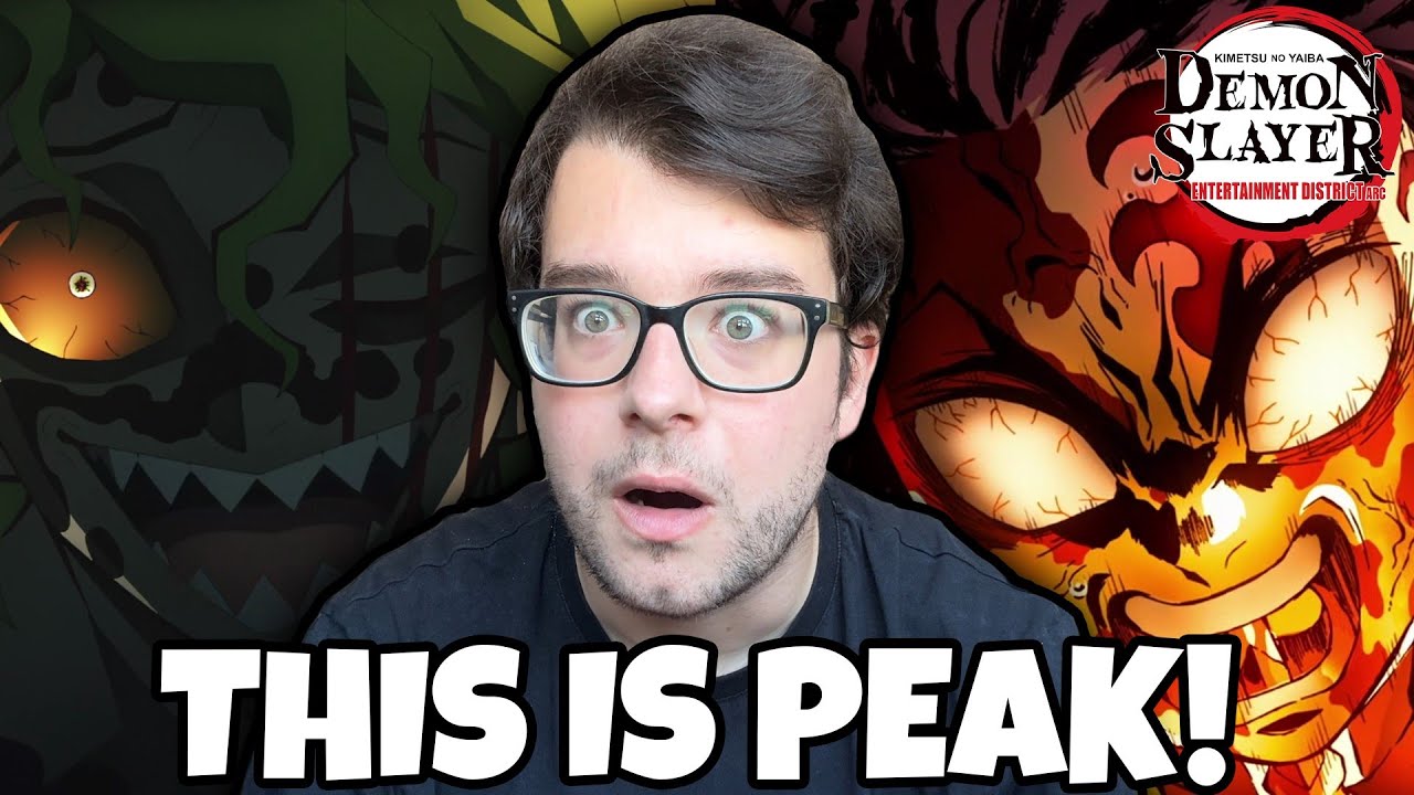 I BINGED The Entertainment District Arc (DEMON SLAYER REACTION)