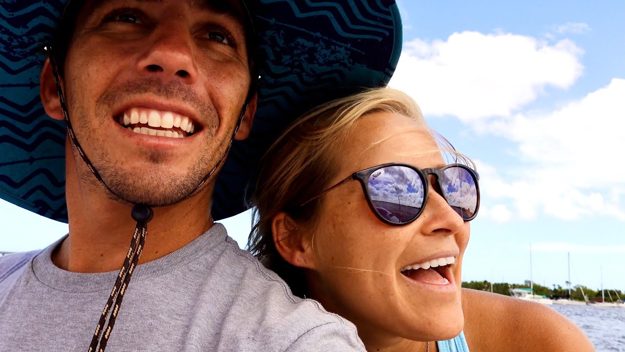 Provisioning & Beginning a 1-Month Trip Living-aboard and Sailing the Corsair 880 Along Florida Loop