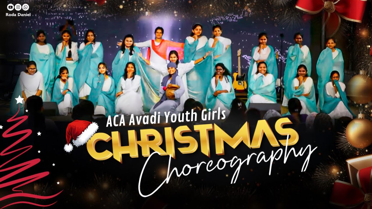 Youth Christmas Choreography | ACA Church Avadi | Tamil Christian Dance #christmas2025 #acaavadi 